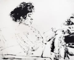Anne Reading - Retrato israelí Esposa Realismo