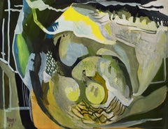 Still Life with Pears - Spanish Art Cubism