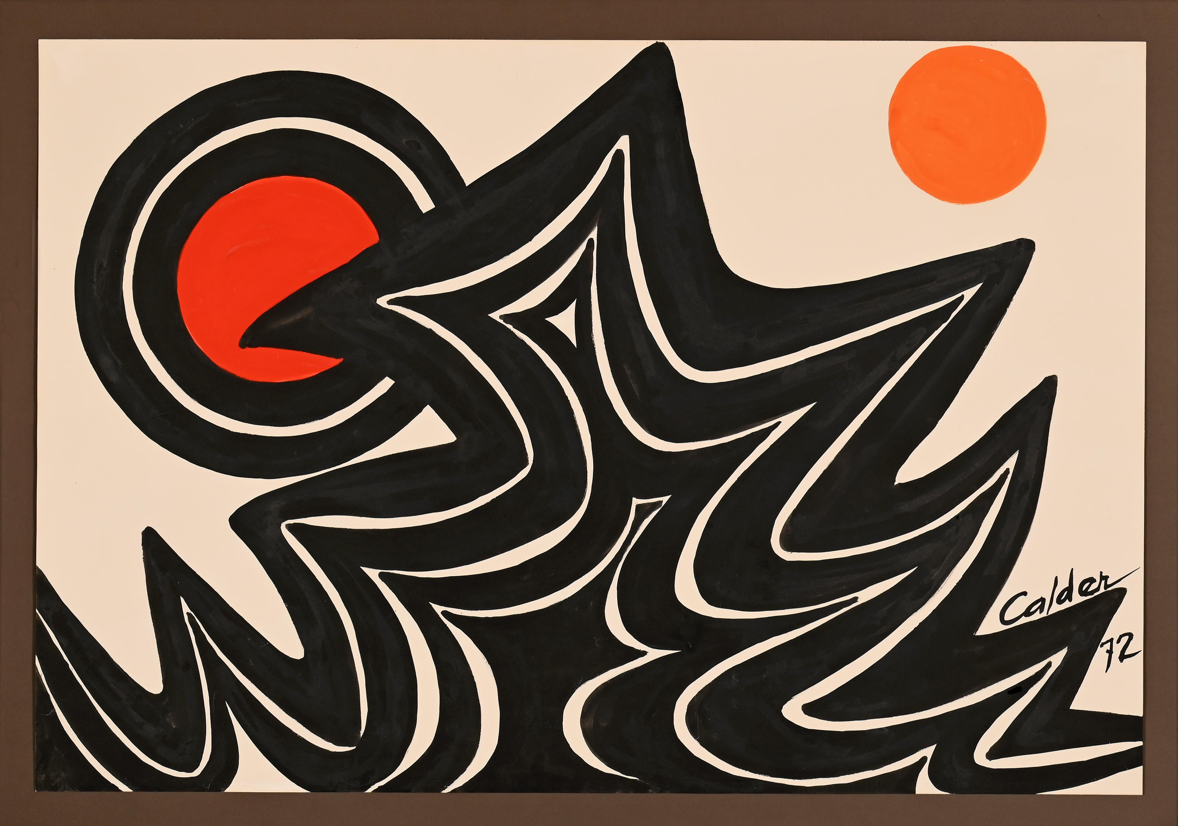 Target and Crag - Celestial Orbs - Art by Alexander Calder