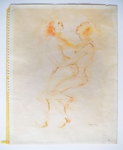 Erotic Couple -  Surrealism Argentinian French Erotic Couple