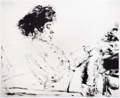 Anne Reading - Israeli Portrait Wife Realism