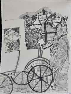 Horse-drawn Carriage Scene