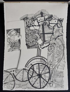 Horse-drawn Carriage Scene