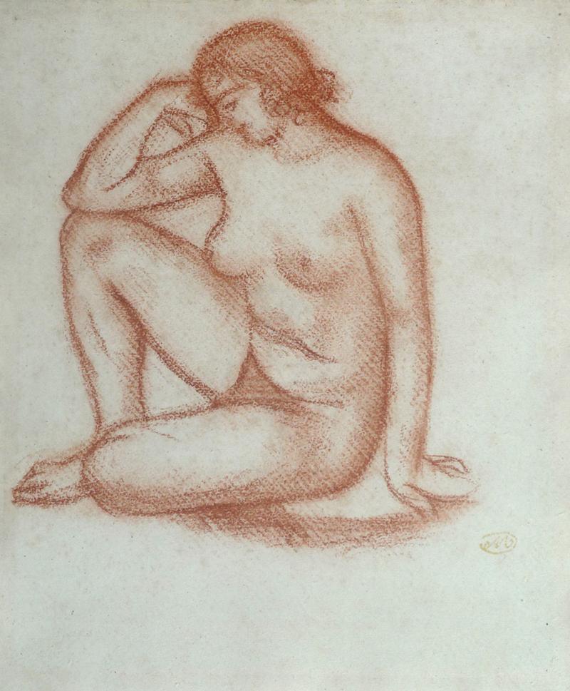 Aristide Maillol Nude - Study for 'The Thought' or 'The Mediterranean' 