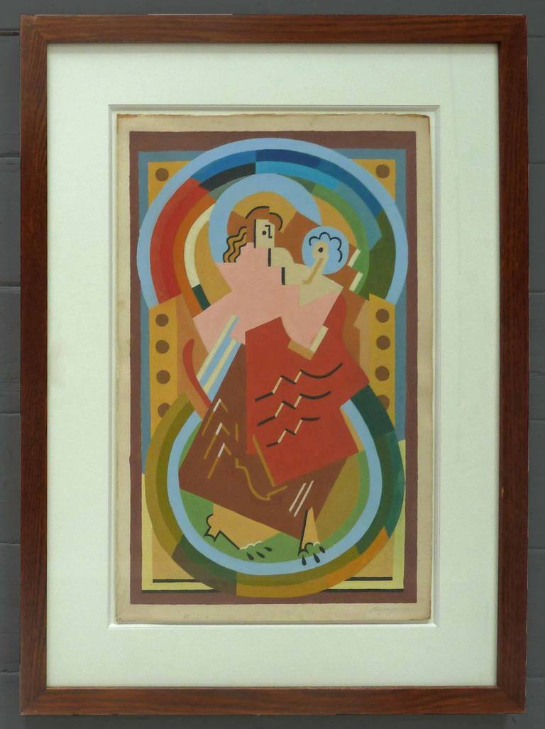Mother and Child - Art by Albert Gleizes
