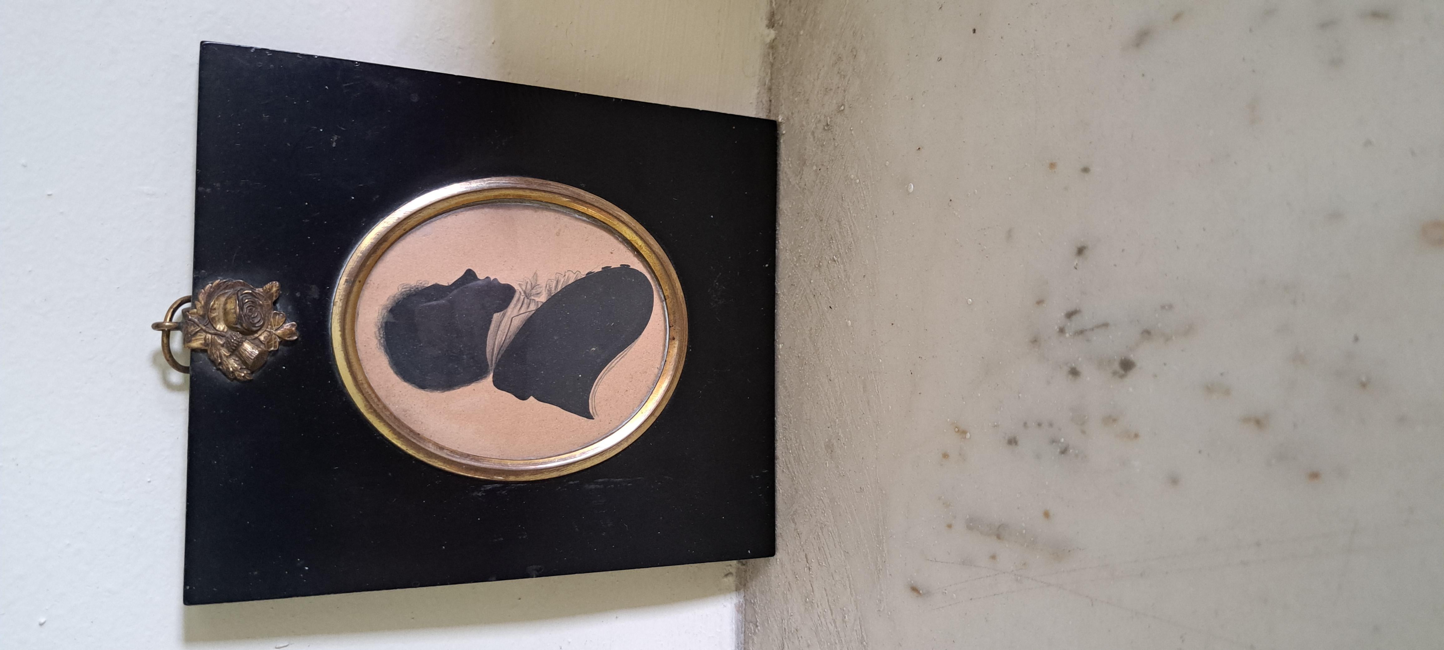 Silhouette masculine du 19e siècle W Alport - Art de Unknown