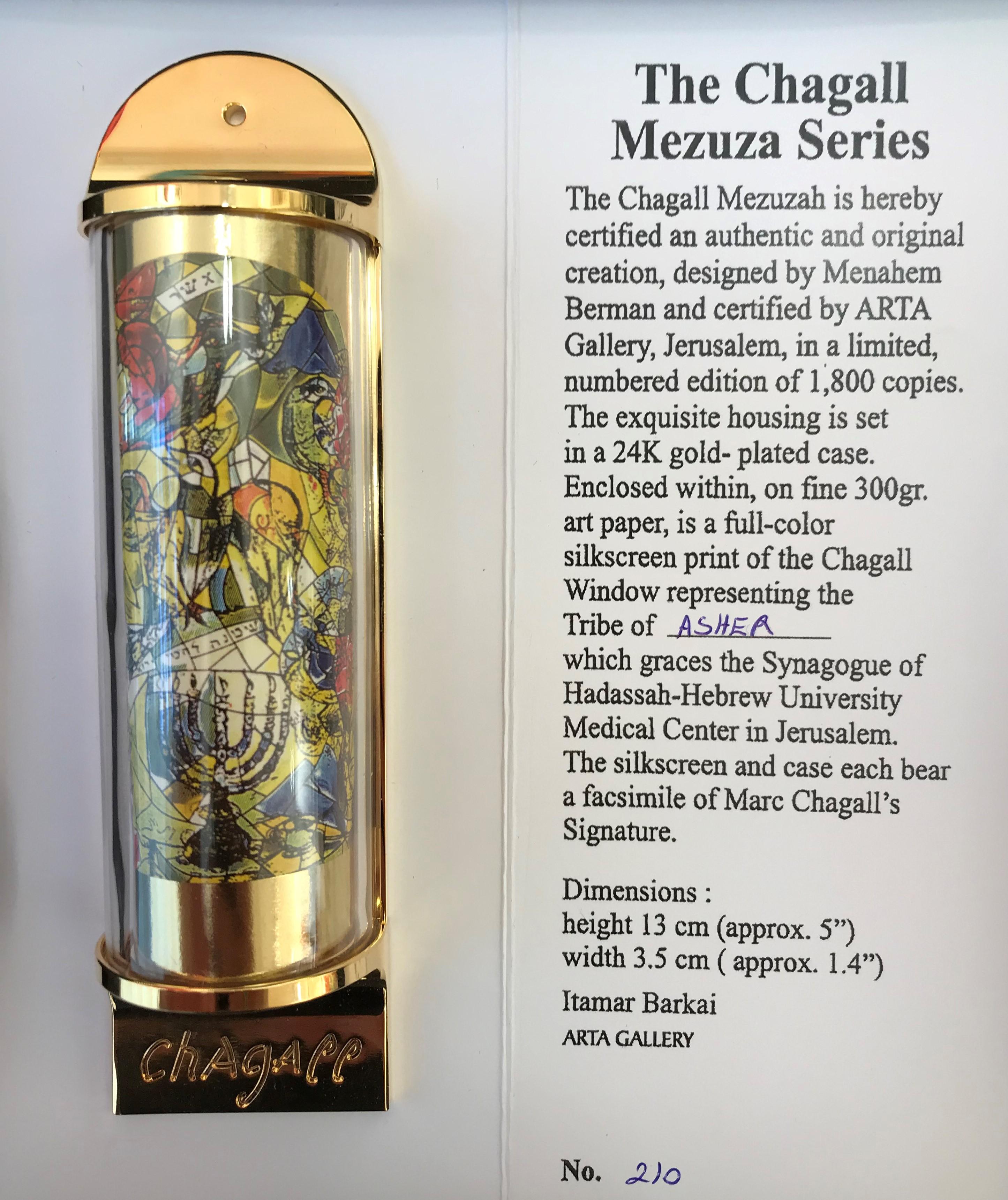 The Chagall Mezuzah - 