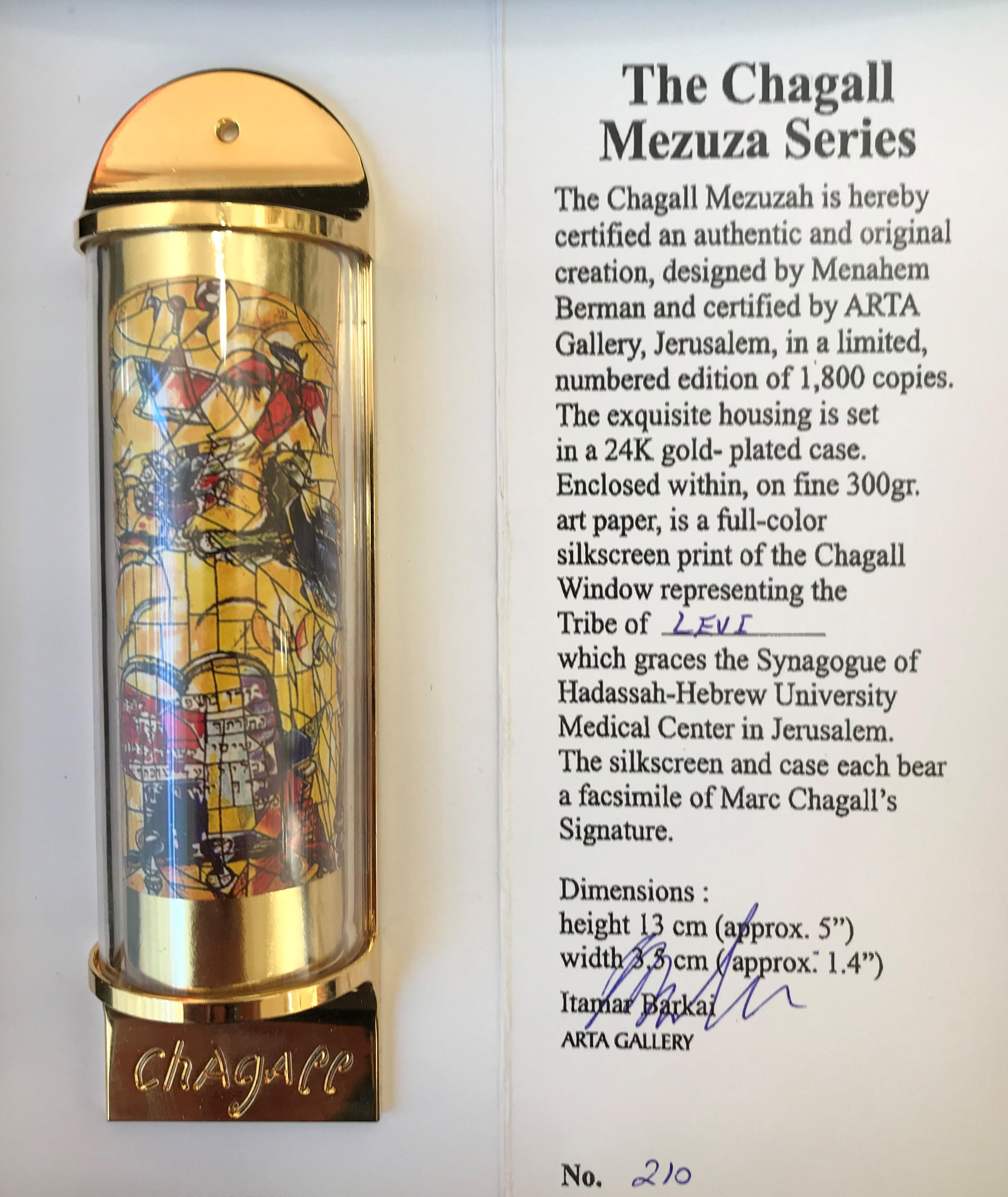 The Chagall Mezuzah - 