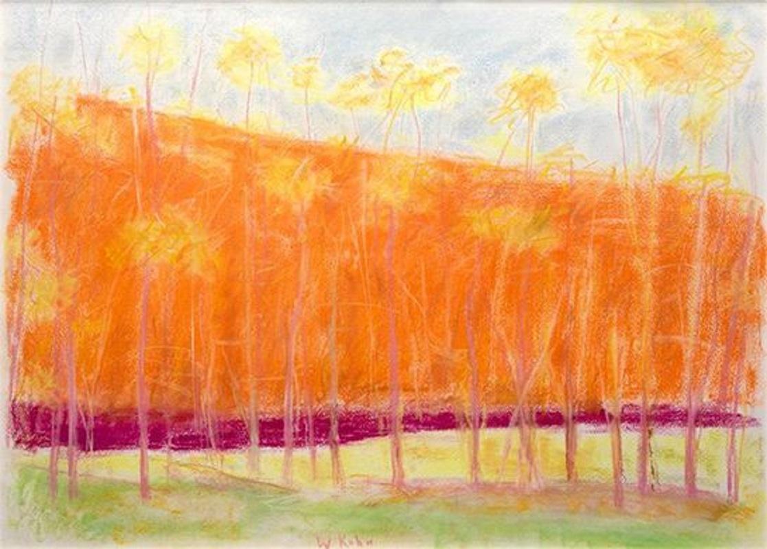 Wolf Kahn Slope For Sale at 1stDibs