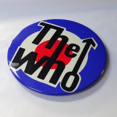 The Who - Pulsante vintage 3D gigante fatto a mano