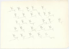 Dibujo Feminista LGBTQ+ Grafito sobre Papel Firmado - Perfil Volar 446.014