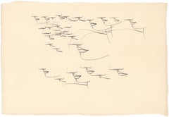 Signed Feminist LGBTQ+ Graphite on Paper Drawing - Profile Flying 446.075