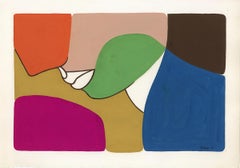Dessin acrylique sur papier du féministe LGBTQ+ signé, profil massif 383.060