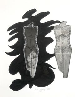 Four Figures 985 - Collage di disegni d'arte contemporanea