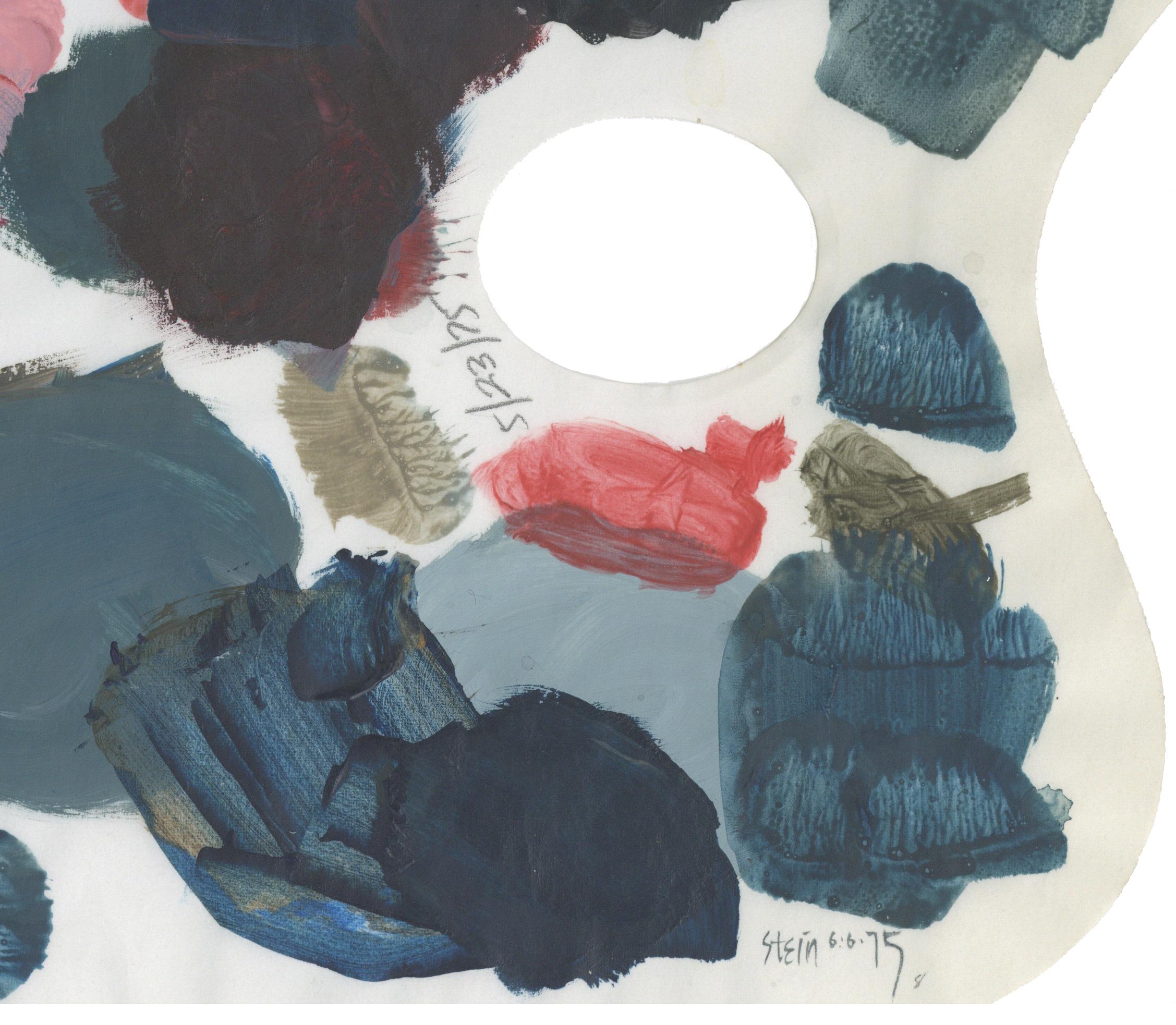 Linda Stein, Profile Palette 426.010 - Signed Feminist LGBTQ+ Colorful Acrylic on Paper Drawing

Profile Palette 426.010 is from Linda Stein's Profiles series--drawings, collages and paintings of facial profiles she made in the 1960s and 1970s when