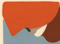 Dibujo Acrílico Gouache sobre Papel LGBTQ+ Feminista Firmado - Perfil Sólido 383.046