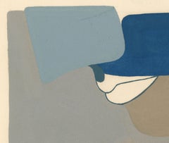 Dibujo Acrílico Gouache sobre Papel LGBTQ+ Feminista Firmado - Perfil Sólido 383.049
