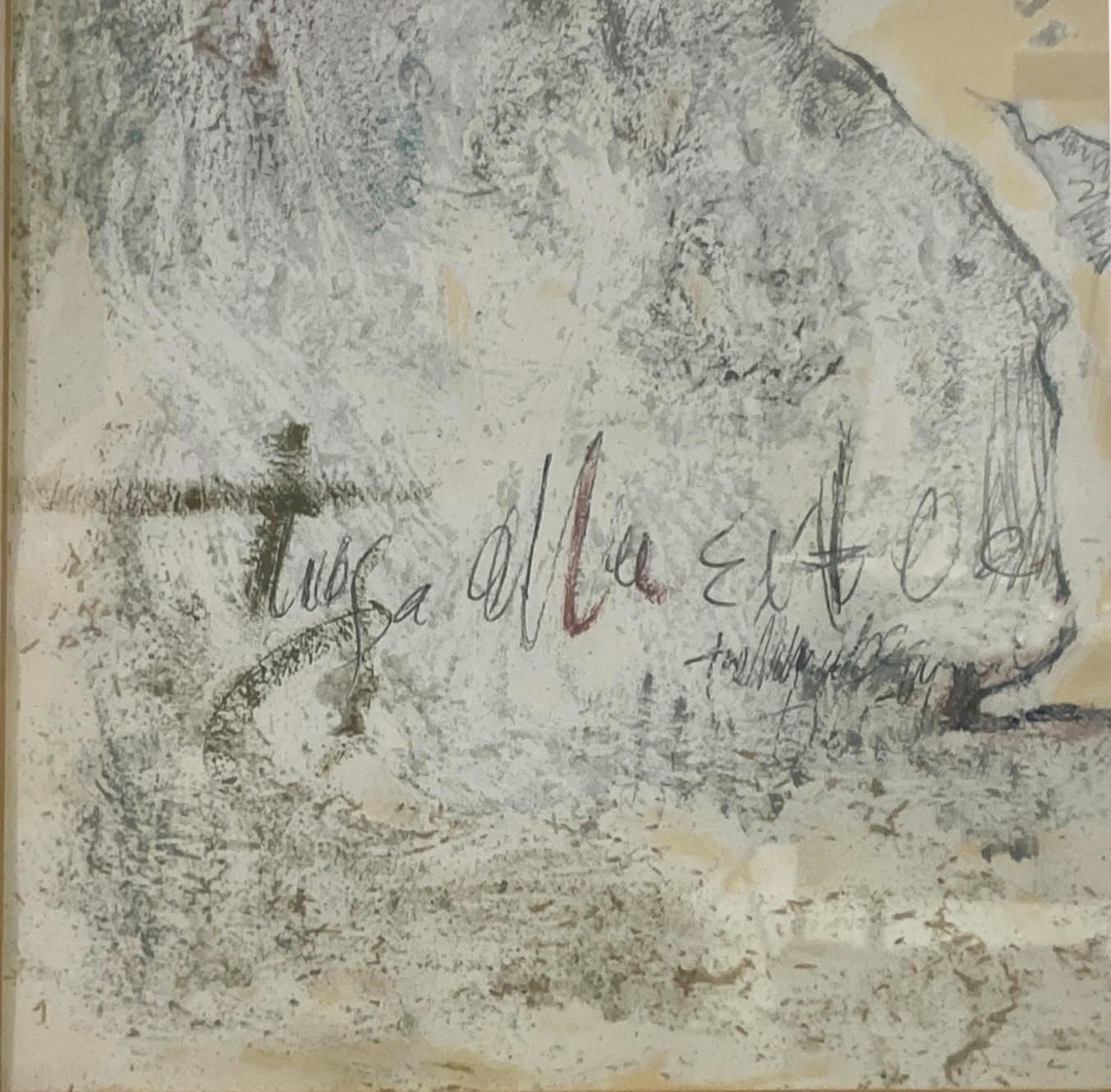 Linda Stein, Figurations 360.112 - Signed, Watercolor on Paper, Framed Painting 

Linda Stein's Figurations series are early paintings she made in the 1970s. They show the artist's propensity toward abstraction and her interest in silhouetting the