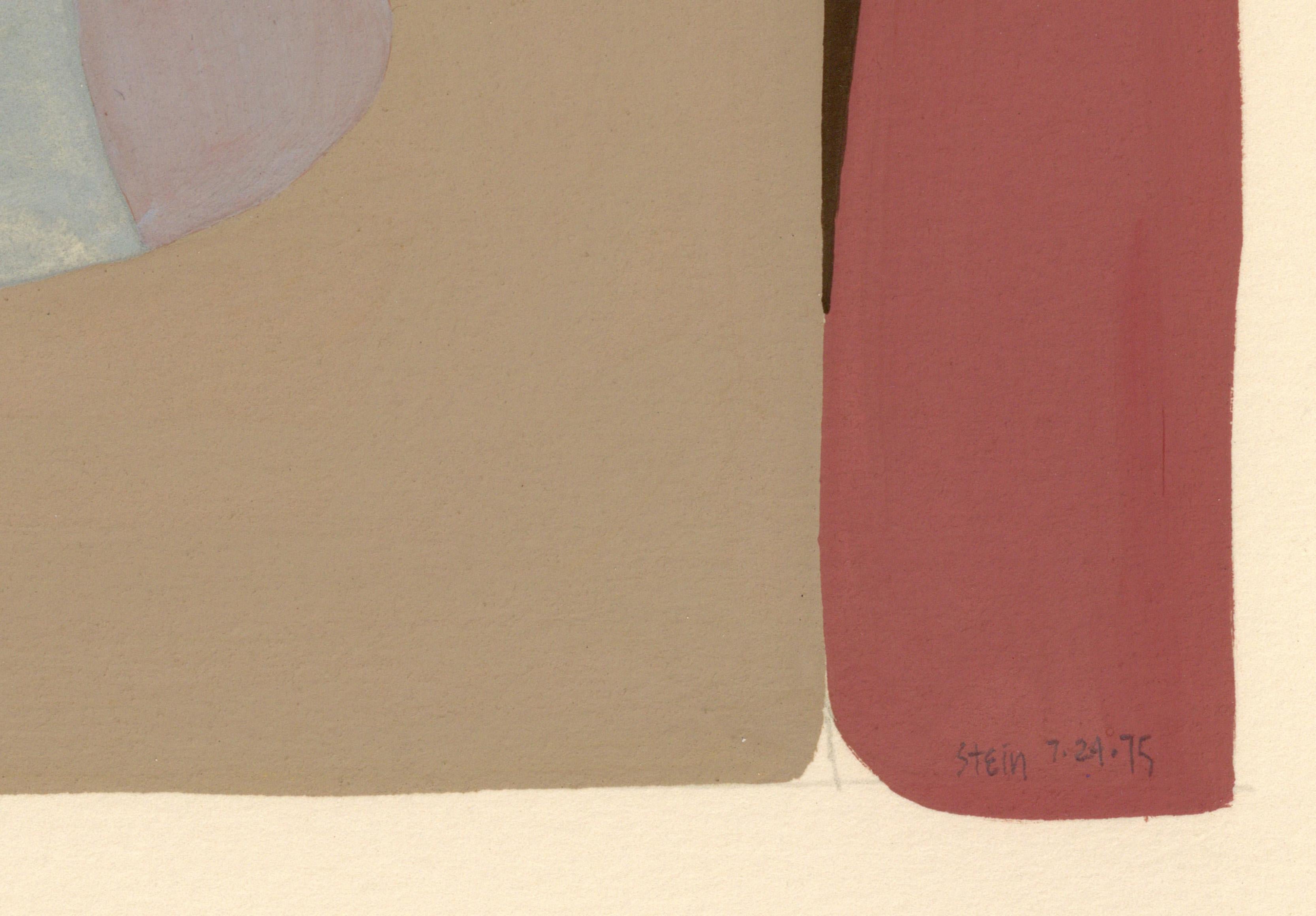 Linda Stein, Profilo Solido 383.041 - Disegno firmato femminista LGBTQ+ colorato in acrilico e guazzo su carta

Profile Solid 383.041 appartiene alla serie A.Profiles di Linda Stein: disegni, collage e dipinti di profili facciali realizzati negli