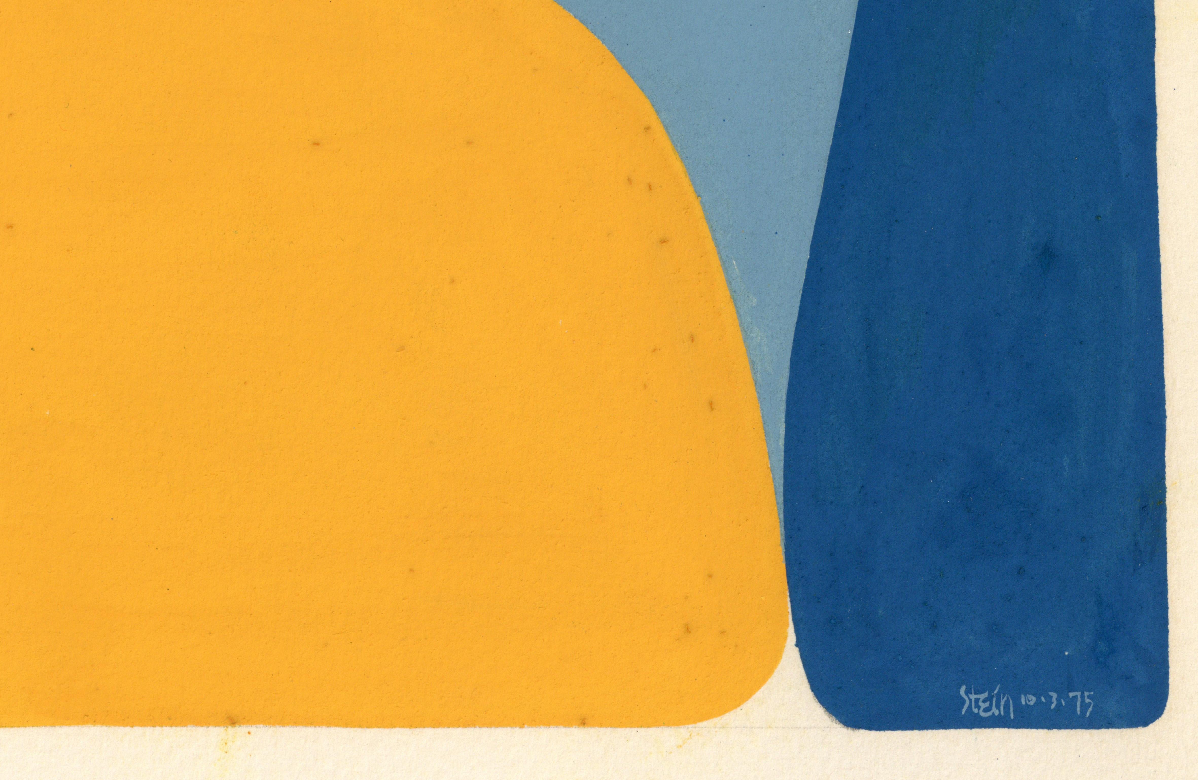 Linda Stein, Profile Solid 383.072 - Signé Feminist LGBTQ+ Colorful Acrylic and Gouache on Paper Drawing (Acrylique et gouache sur papier)

Profile Solid 383.072 fait partie de la série Profiles de Linda Stein - dessins, collages et peintures de