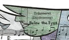 Firmato Inchiostro colorato femminista LGBTQ+  Disegno su carta - Notazione del profilo 418.021