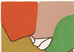 Signed Feminist LGBTQ+ Acrylic Gouache on Paper Drawing - Profile Solid 383.060