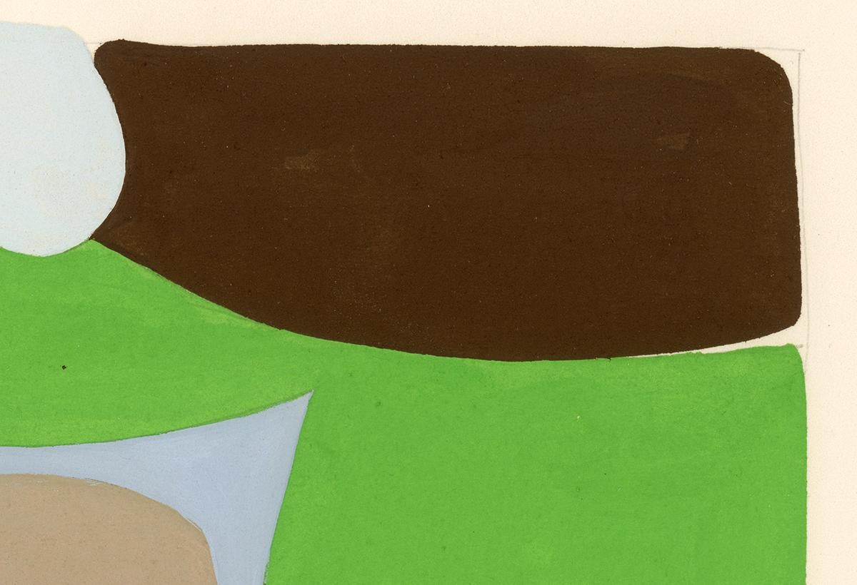Linda Stein, Profile Solid 383.035 - Signé Feminist LGBTQ+ Colorful Acrylic and Gouache on Paper Drawing (Acrylique et gouache sur papier)

Profile Solid 383.035 fait partie de la série Profiles de Linda Stein - dessins, collages et peintures de