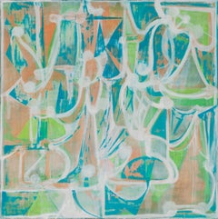 "A Wild Blast Frontier Over Yonder (tiny optimism)" Contemporary Abstraction