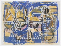 "Straits of Wonderland" Contemporary Abstract Drawing