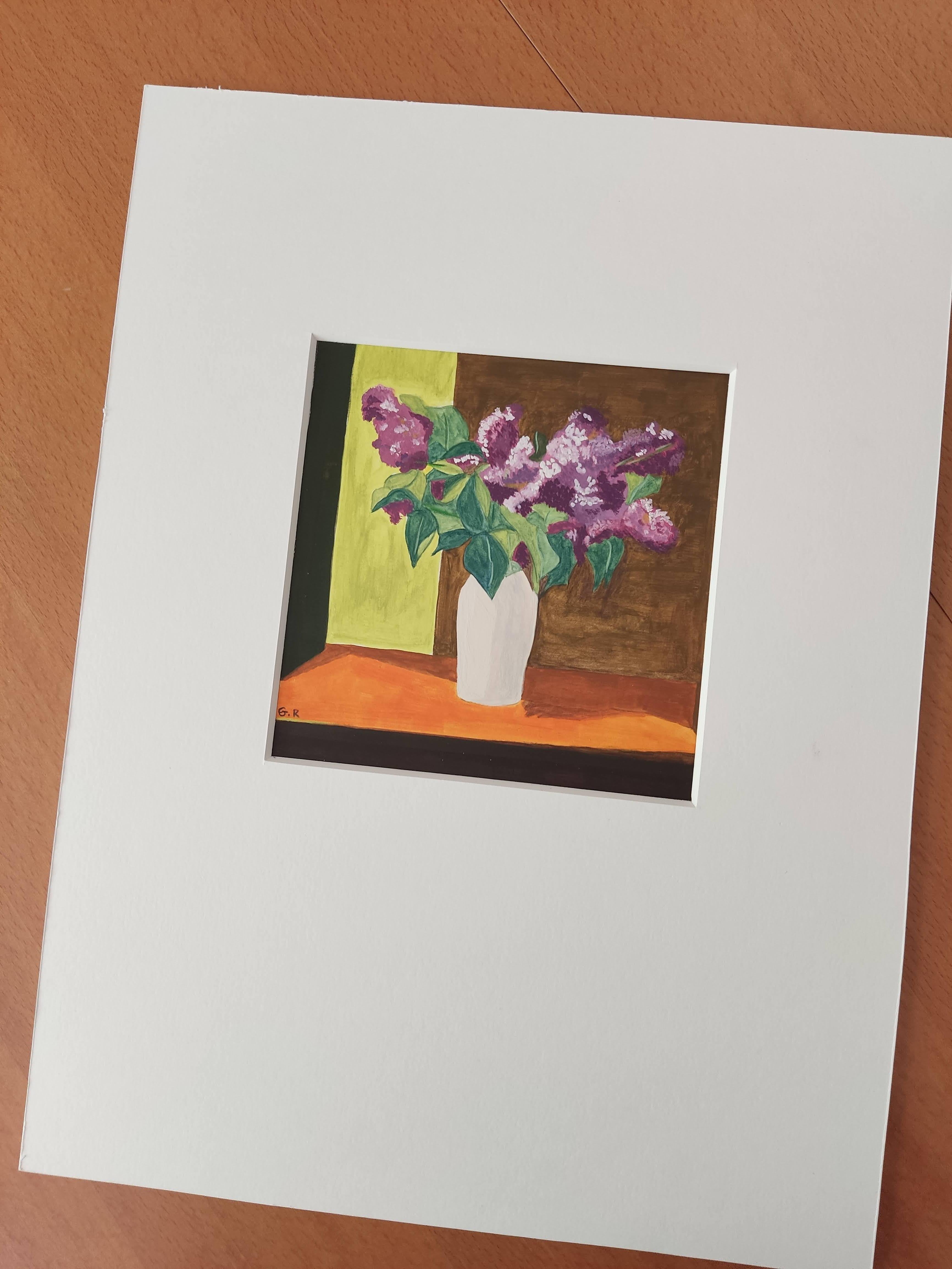 Work :  Original Drawing, Handmade Artwork, Unique Work. The work has been treated with an anti-UV varnish and it is not framed.
Medium : Watercolour on Hahnemühle Fine Art paper 300Gsm
Artist : Gabriel Riesnert
Subject /Title: Un petit bouquet de