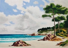Landscape Drawings and Watercolors