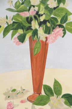 Bouquet de Printemps, Pastel Impressionist-Inspired Still Life, Spring Bouquet