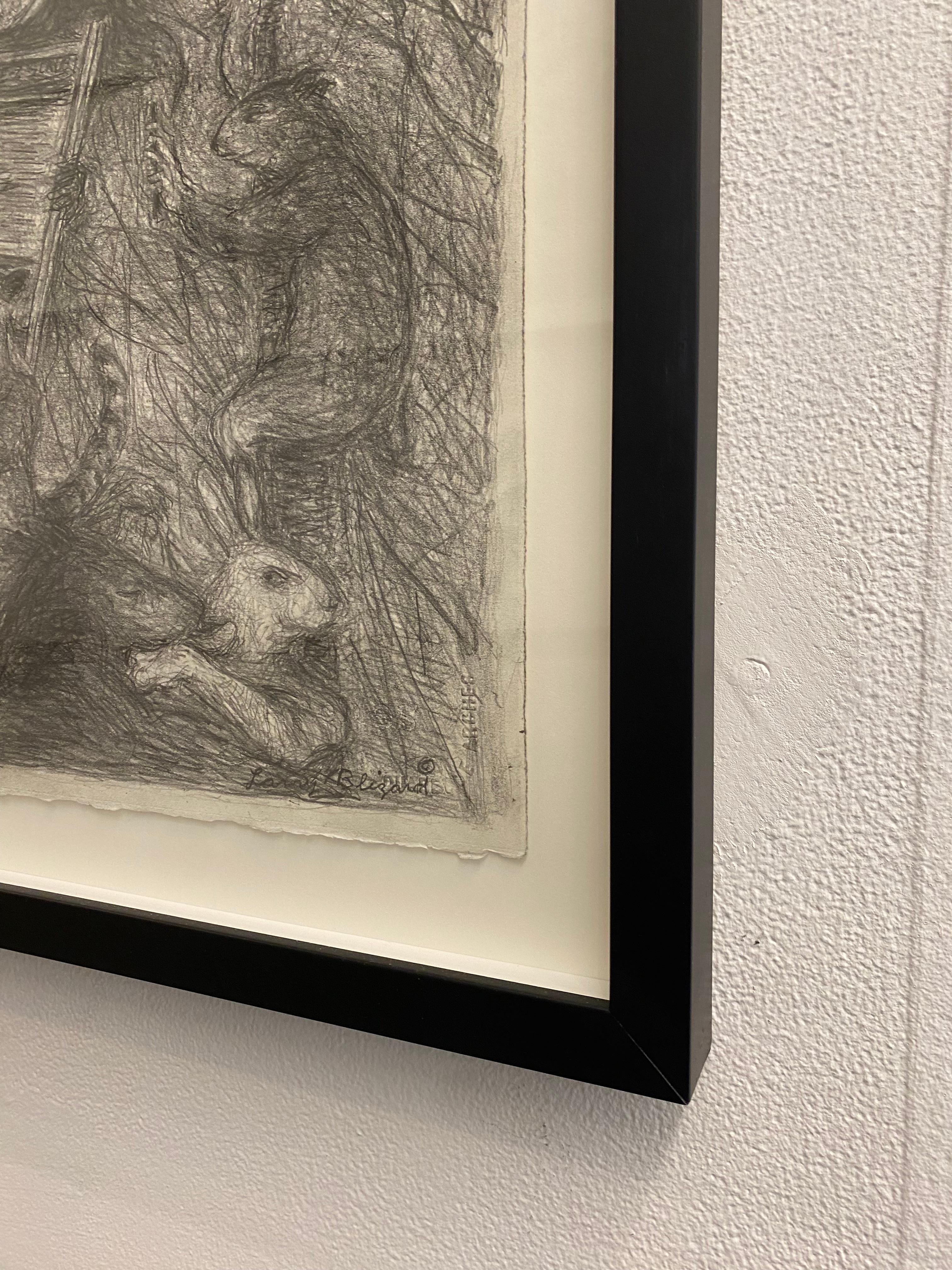 The Aboreal Octet - Gray Animal Art by Larry Blizard