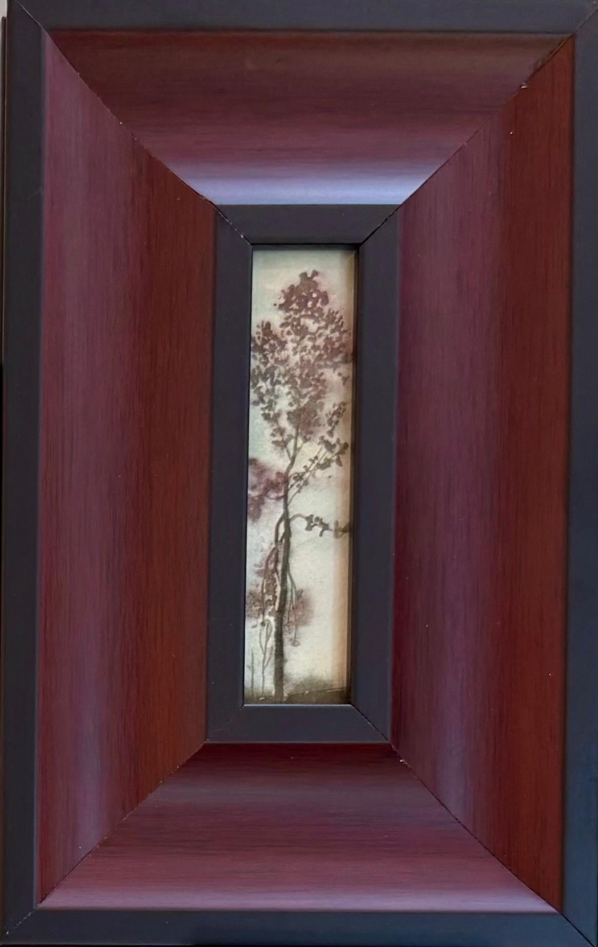 Framed Landscape Drawings and Watercolors