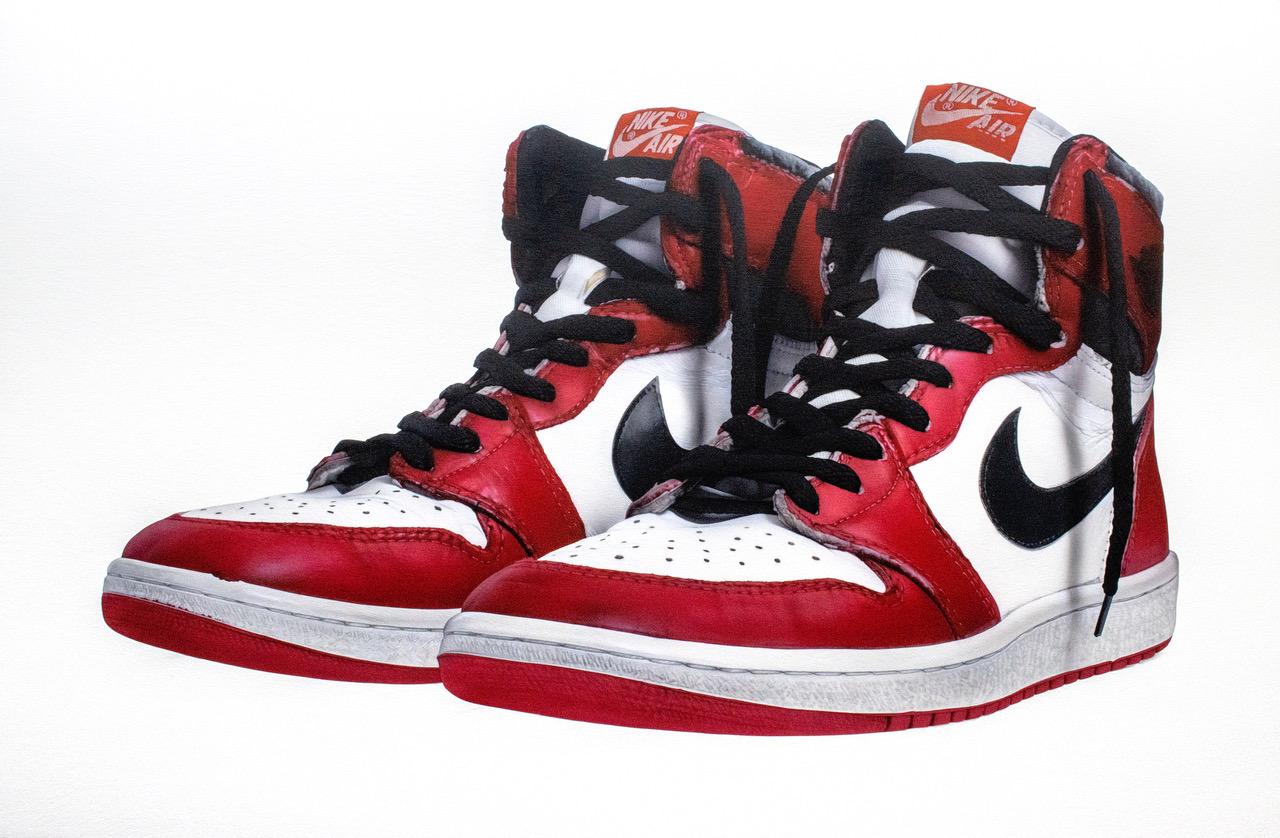 Adam Port - The Beginning (Air Jordan 1 High “Chicago” 1985) For Sale at  1stDibs