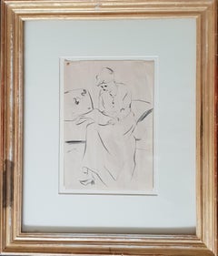 Pencil Drawing by Lesser Ury, about 1900