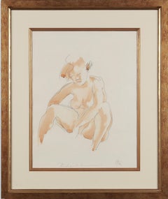  Seated Female Nude by Georg Kolbe, 1920's