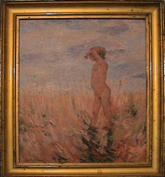 Óleo sobre lienzo "Pascal", ca. 1931 por Albert Rigaux