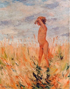 Oil on Canvas "Pascal", ca. 1931 by Albert Rigaux