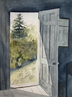 "Afternoon Sun, " Ann Wyeth McCoy, Interior and Landscape