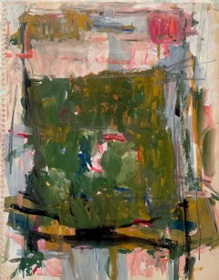 "Greene & Greene #14" Diana Kurz, opera espressionista astratta dai colori vibranti