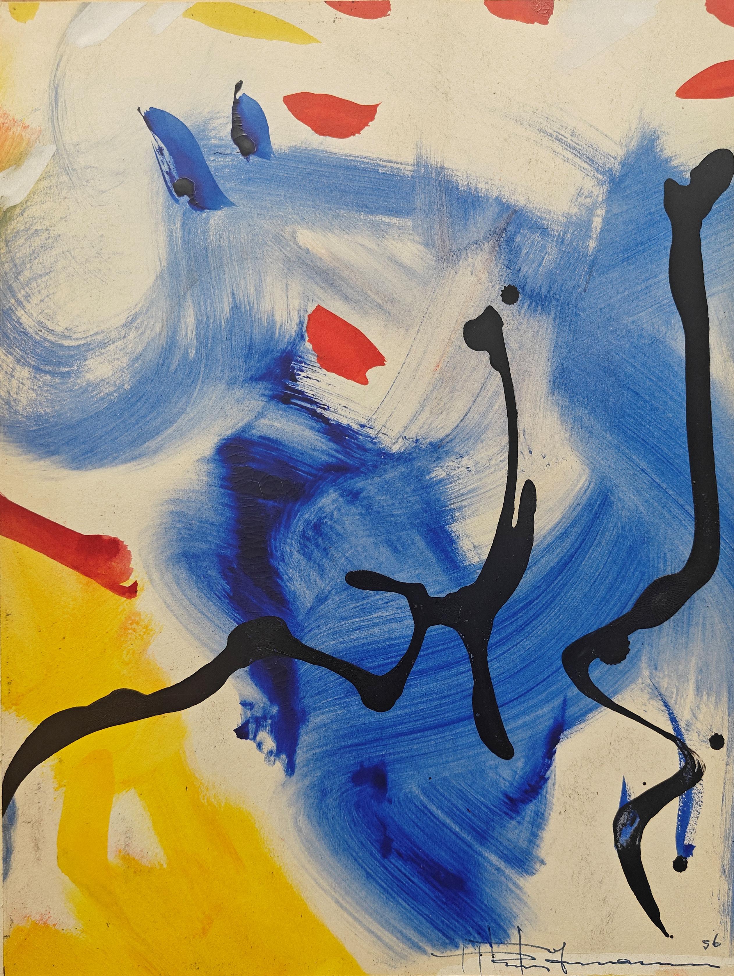 Hans Hofmann
Untilted composition, 1956
Signed and dated lower right
Watercolor on paper
10 1/2 x 8 inches

Provenance
Kootz Gallery, New York
Collection of Samuel Kootz New York
Estate of the above
Collection of Dr. Joyce Kootz, New York
Estate of