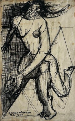 Nude Drawings and Watercolors