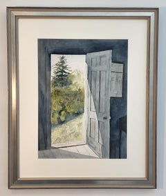 "Afternoon Sun, " Ann Wyeth McCoy, Interior and Landscape