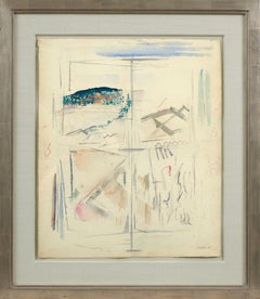 "Mirando por la ventana, West Point, Maine", John Marin, Paisaje modernista