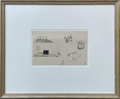 "Figure Study" Rockwell Kent, American Modernism, Work on Paper