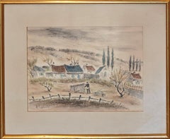 "Periferia di Gif-sur-Yvette, Francia" Henry Yuzuru Sugimoto, Paesaggio modernista