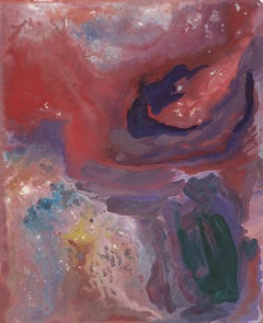 Abstrakte Zeichnungen und Aquarelle