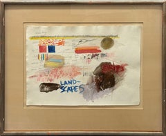 "Paesaggi" Joan Snyder, Colorato, New York, Astratto, Studio, Sfondo bianco