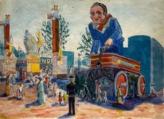 "Eingang zur verzauberten Insel (Weltausstellung in Chicago)" Florence McClung
